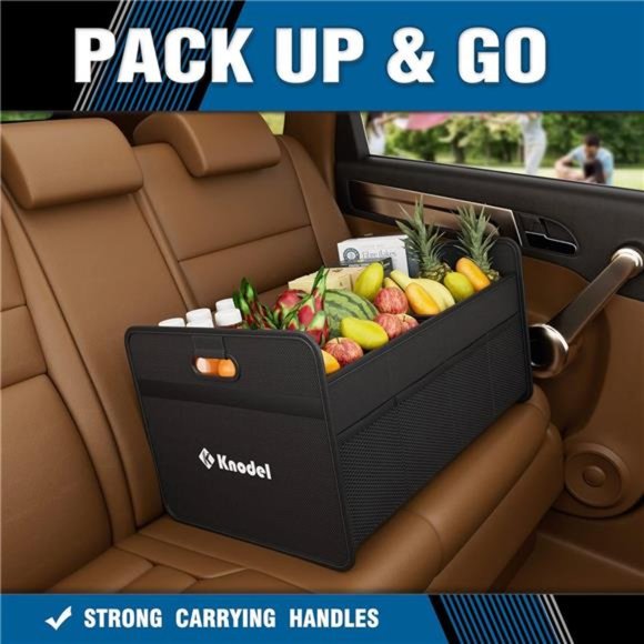 Car Trunk Organizer, Foldable Organizer for Car, Automotive Consoles & Organizer - Picture 5 of 7